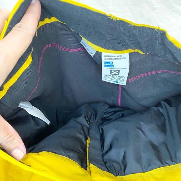 Salomon AdvanceSkin Dry Snow Pants 10k/10k - Picture 7 of 16